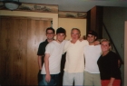 . Michael, Doug, Nick, Grandpa, and Kirsten